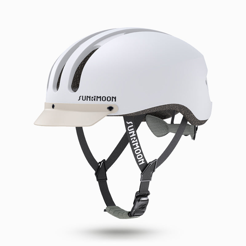 Cycling Helmet with Magnetic Suction