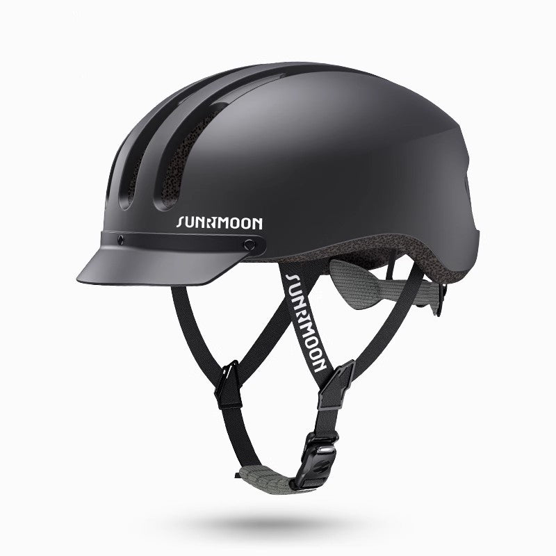 Cycling Helmet with Magnetic Suction