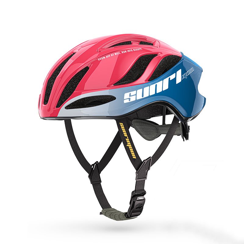 Magnetic Buckle Road Bike Helmet - 4-Dimensional Adjustment