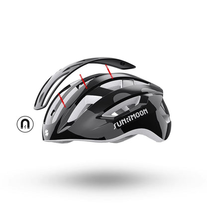One-Piece Breathable Mountain Bike Cycling Helmet